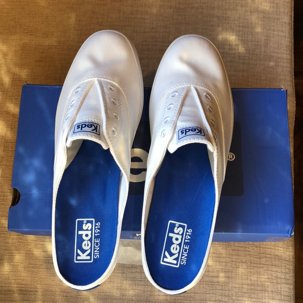 Keds slide sneakers. Backless.